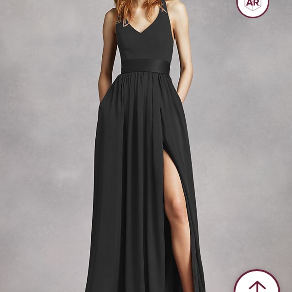 Vera Wang Halter Bridesmaid Dress